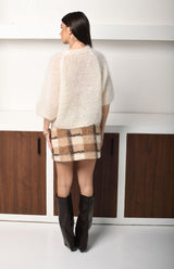 Cicero wool skirt