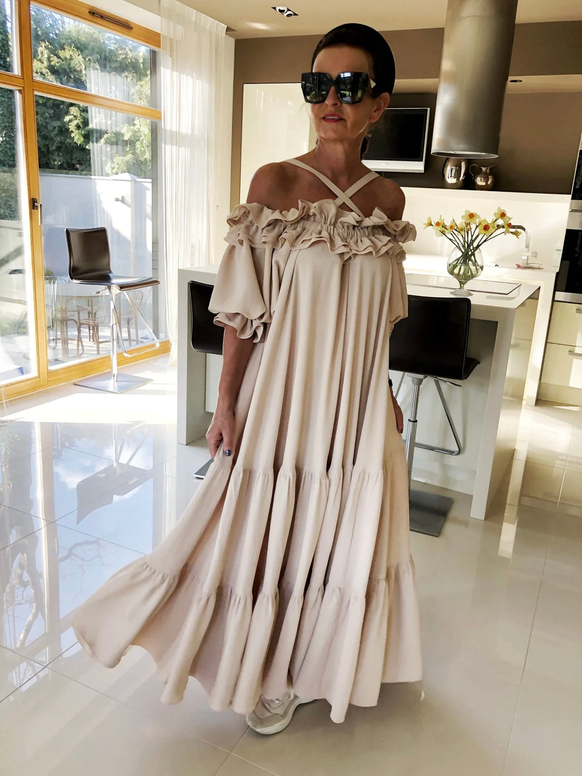 Meri Long Dress