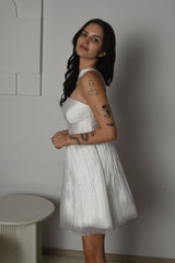 FOR RENT - Lumière Glow Corset Mini Dress