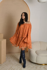 NUOMA - ROTATE Birger Christensen mini suknelė atvirais pečiais