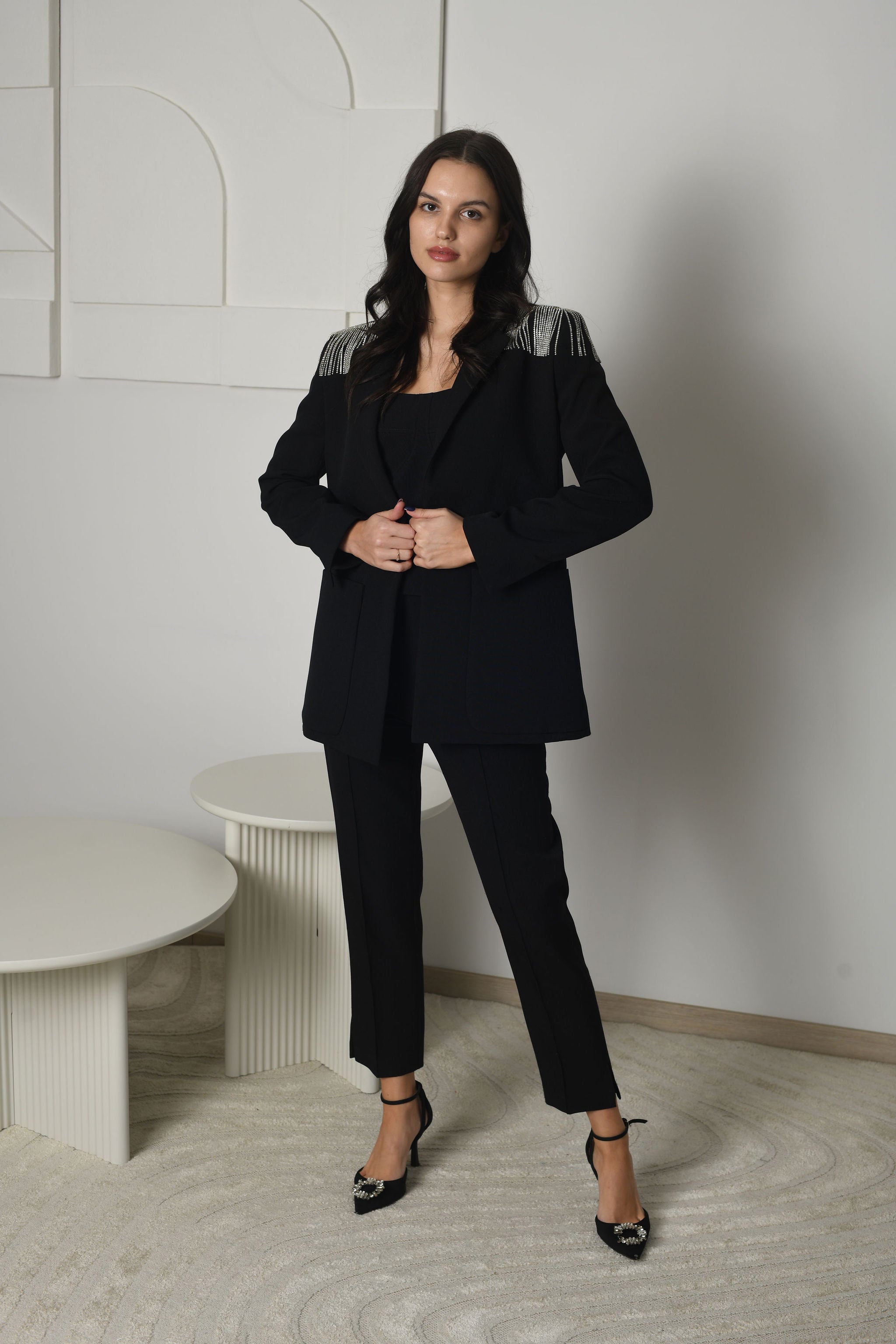 FOR RENT - Victoria Elegant 3-Piece Blazer Set