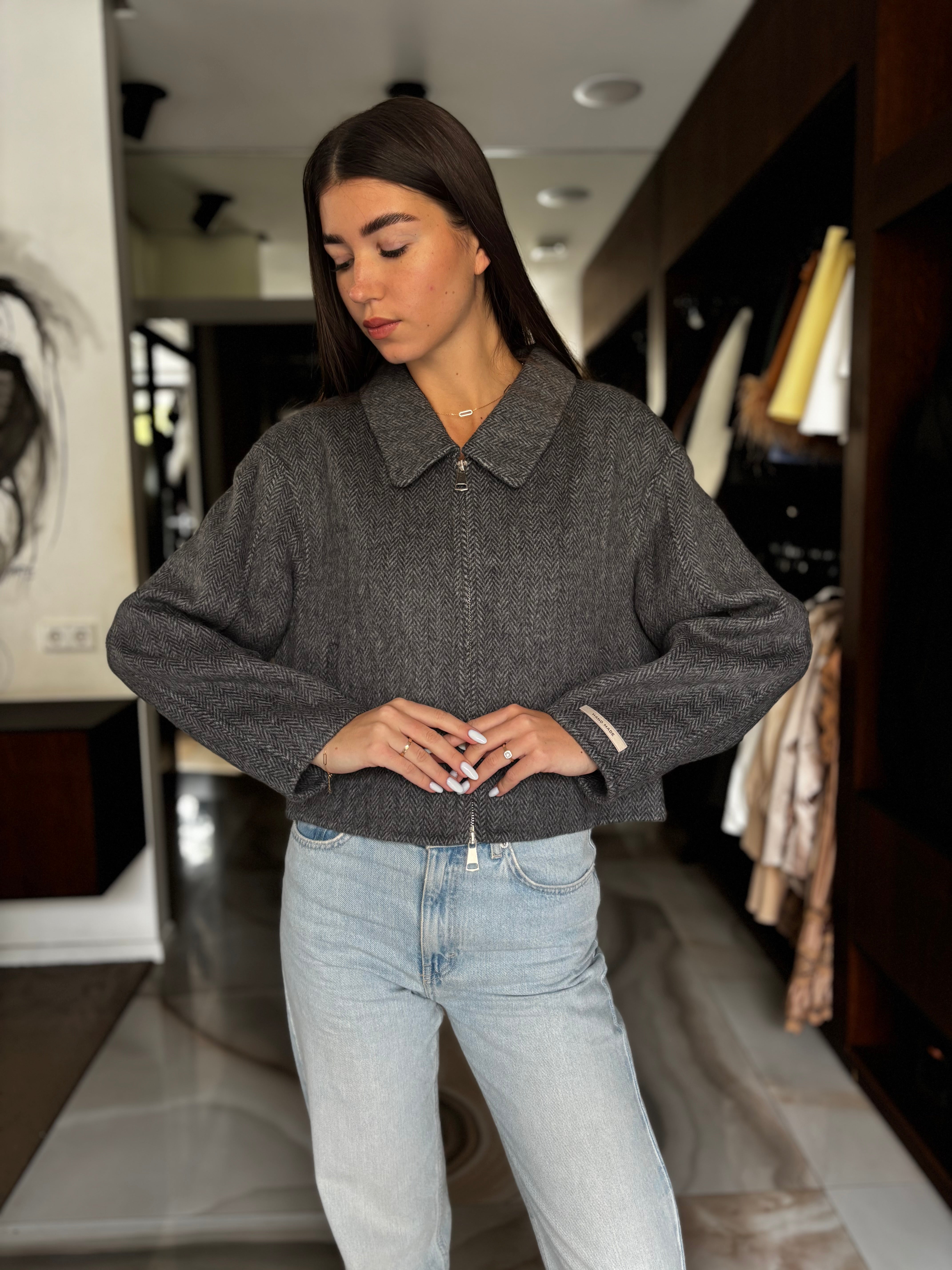 Curated by A.P. Line - ZURICH Wool Jacket