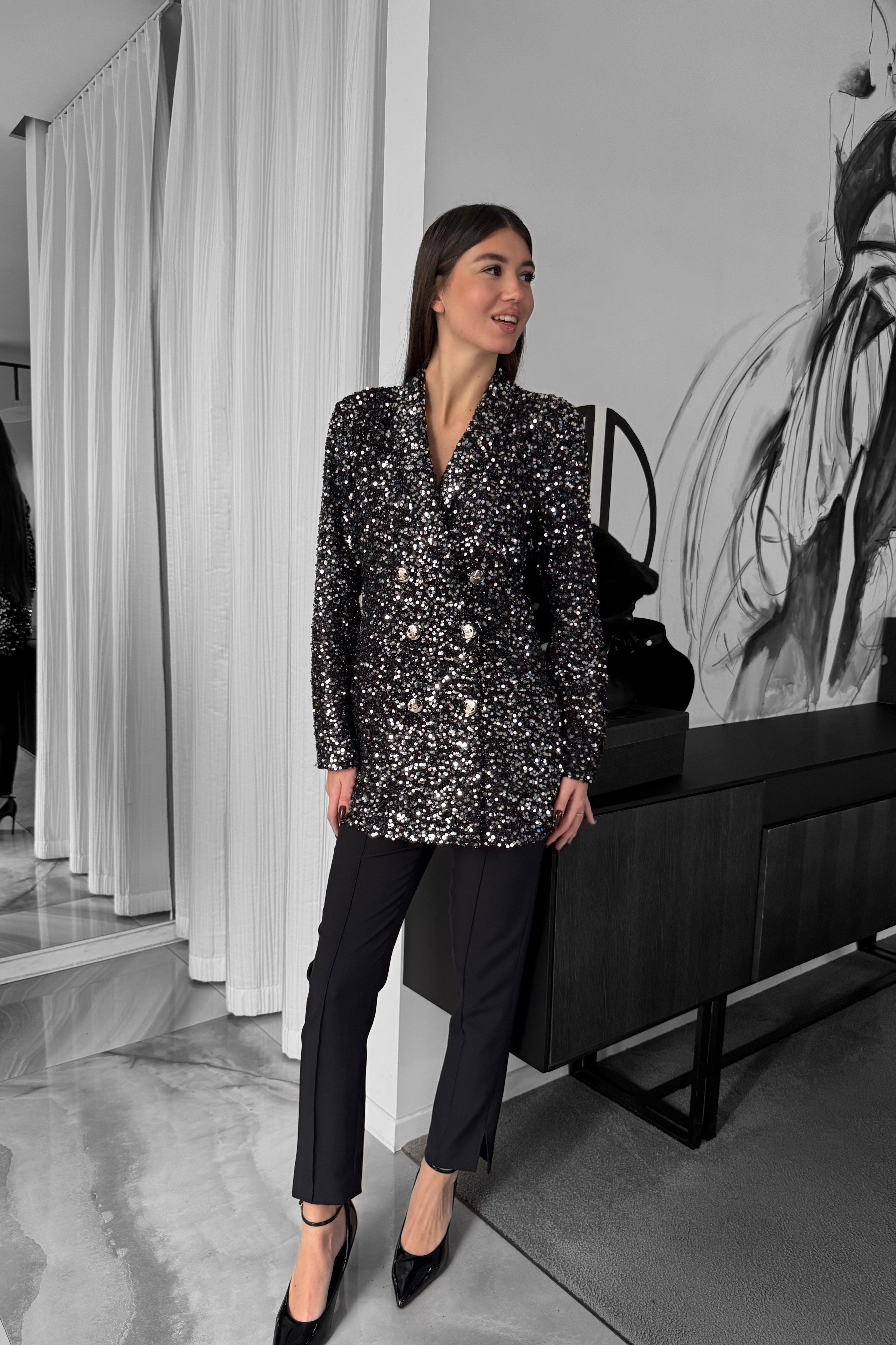 Atrinkta A.P.Line – Mavis Švarko Suknelė