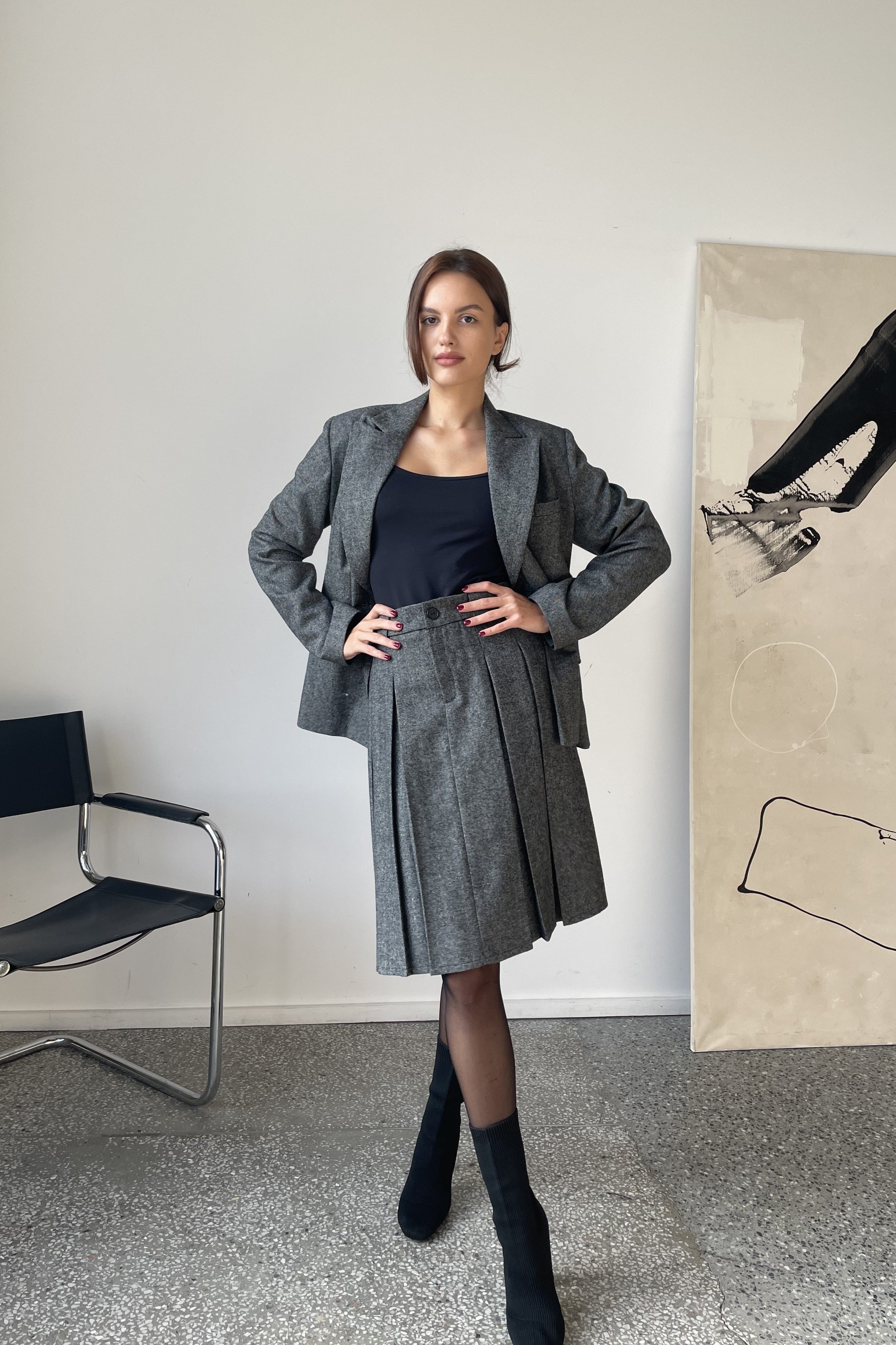 Nolani vilnonis kostiumas