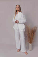 Aria 3 dalių lininis kostiumas