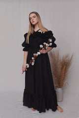 Paula lininė suknelė