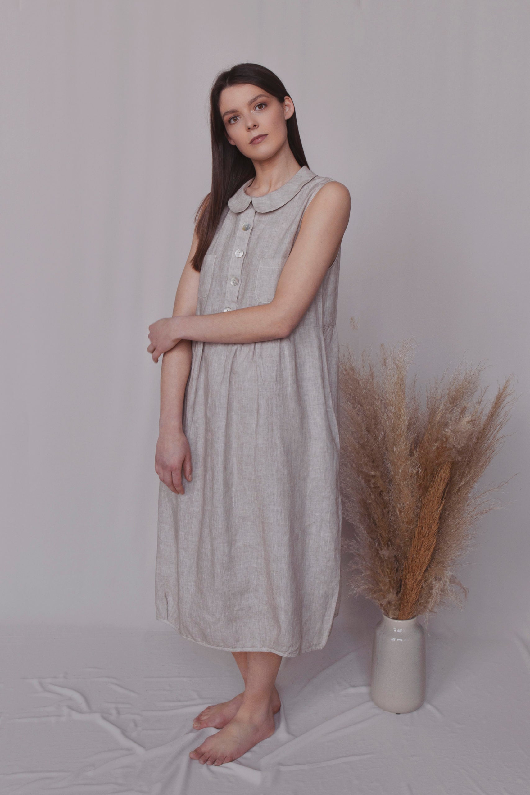 Olivia lininė suknelė