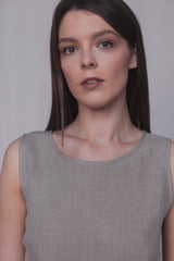 Bella 3 dalių lininis kostiumas