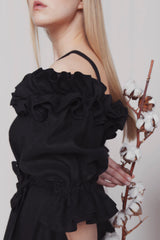 Paula lininė suknelė