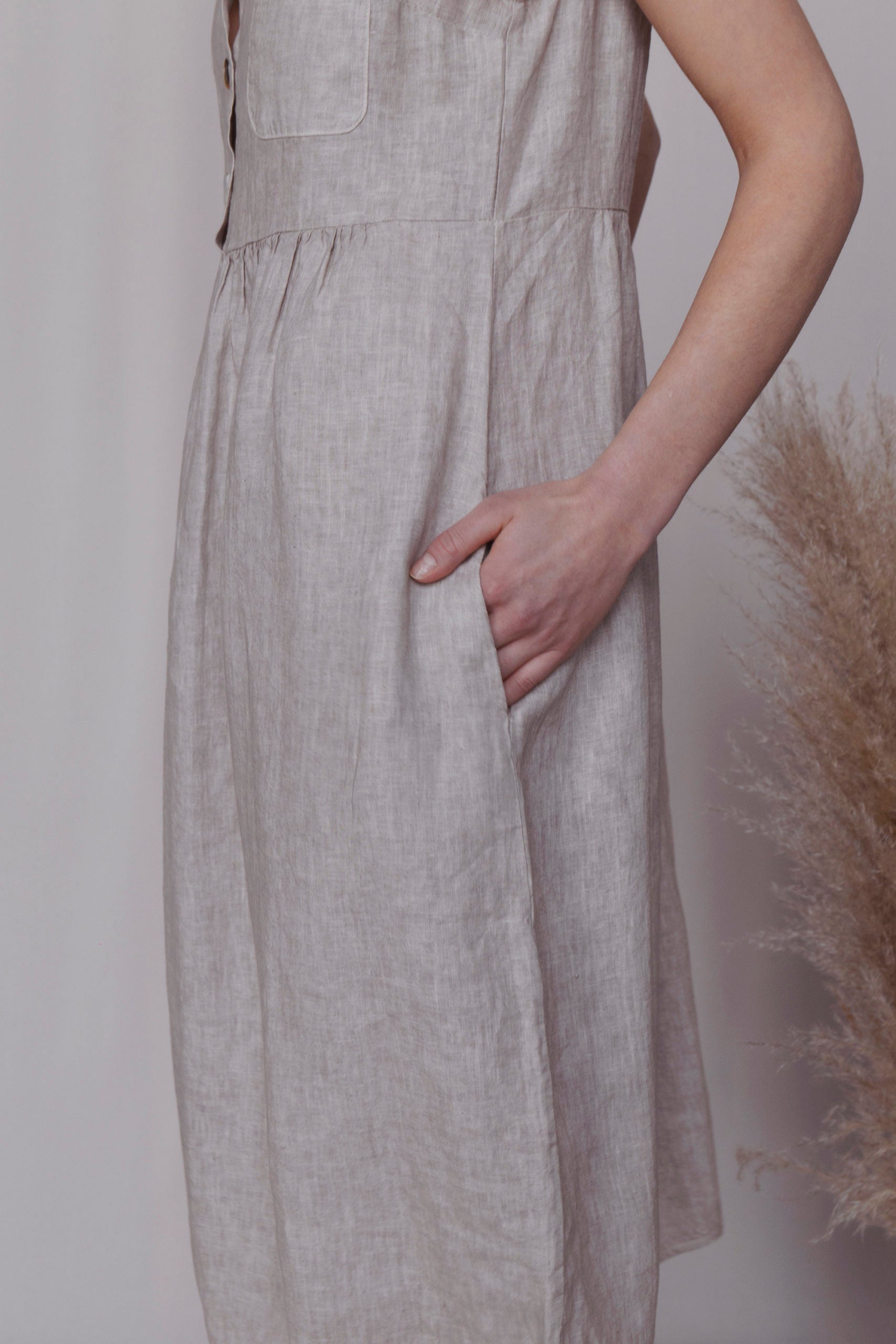 Olivia lininė suknelė