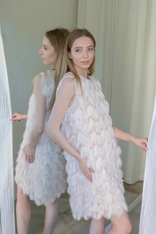 Carla mini suknelė