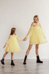 Lora mergaitės suknelė