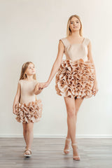 Wave mergaitės suknelė