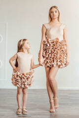 Wave mergaitės suknelė