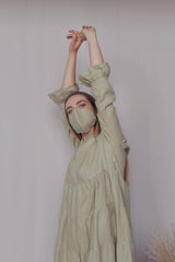 Monica Lininė suknelė