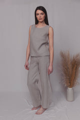 Bella 3 dalių lininis kostiumas