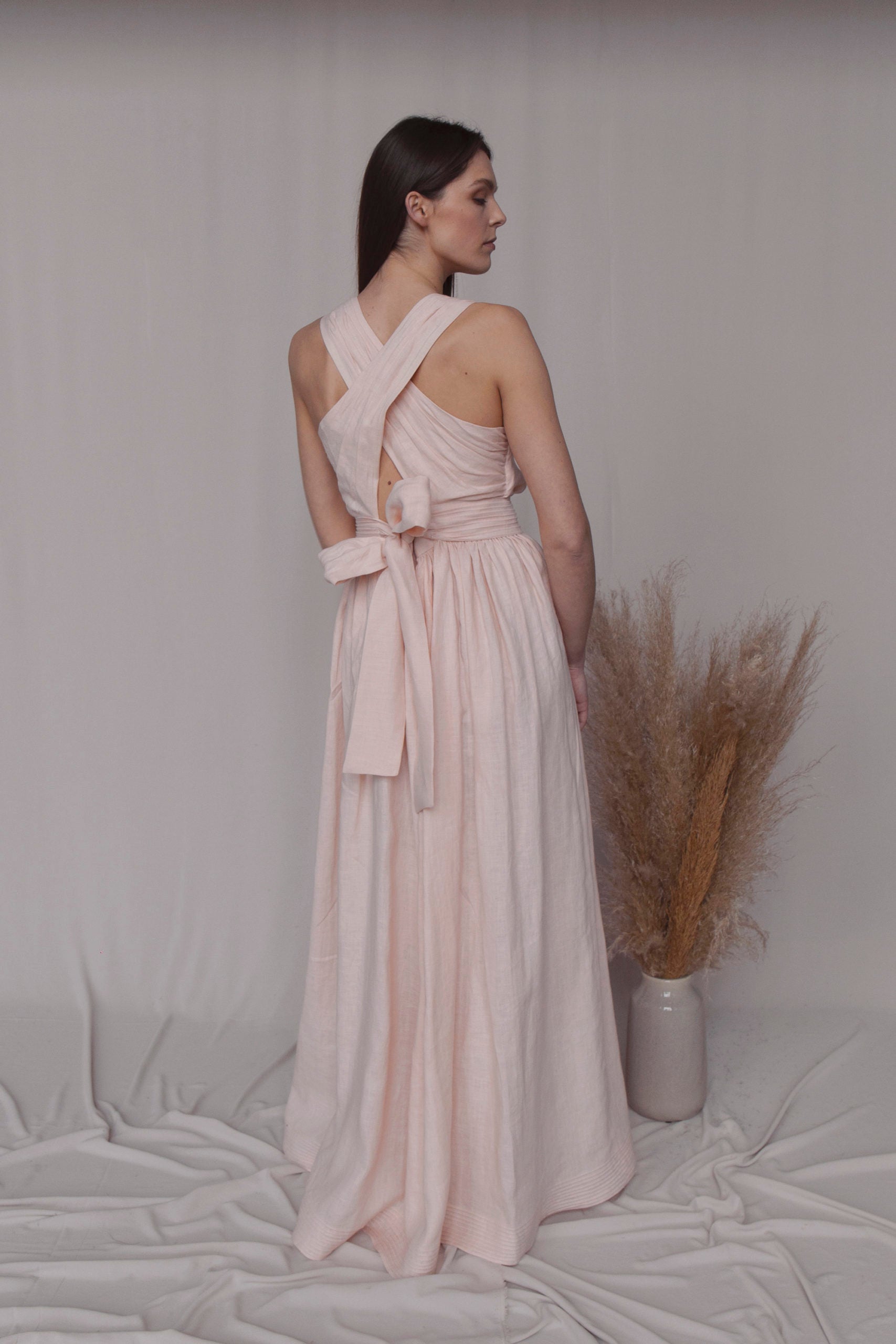 Daniella Maxi Linen Dress