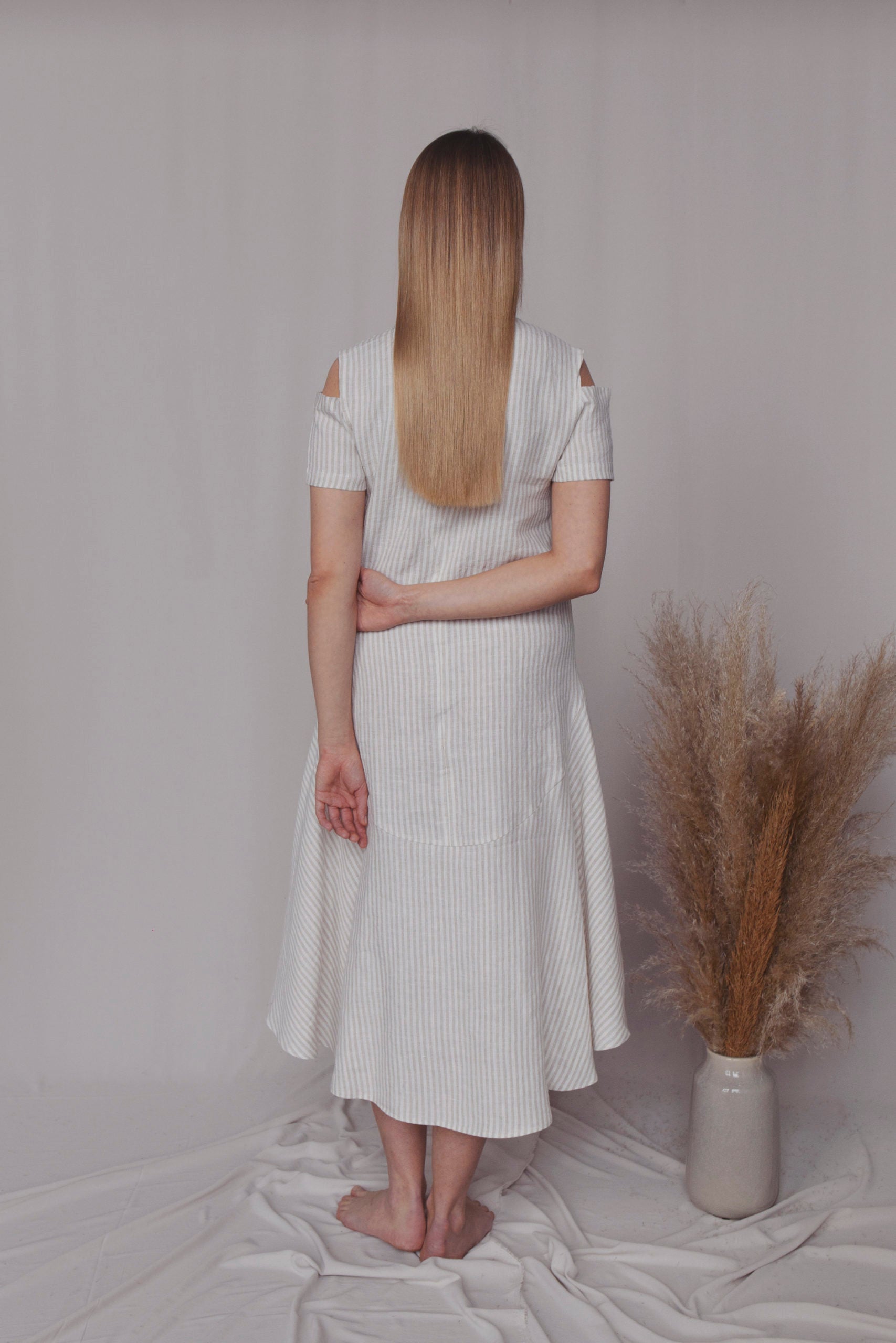 Elle Linen Dress