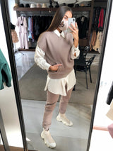 Vestin namų kostiumas