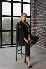 Biker trijų dalių kostiumas