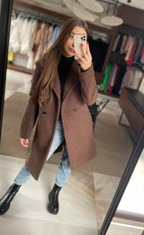 Amila Wool-Blend Coat