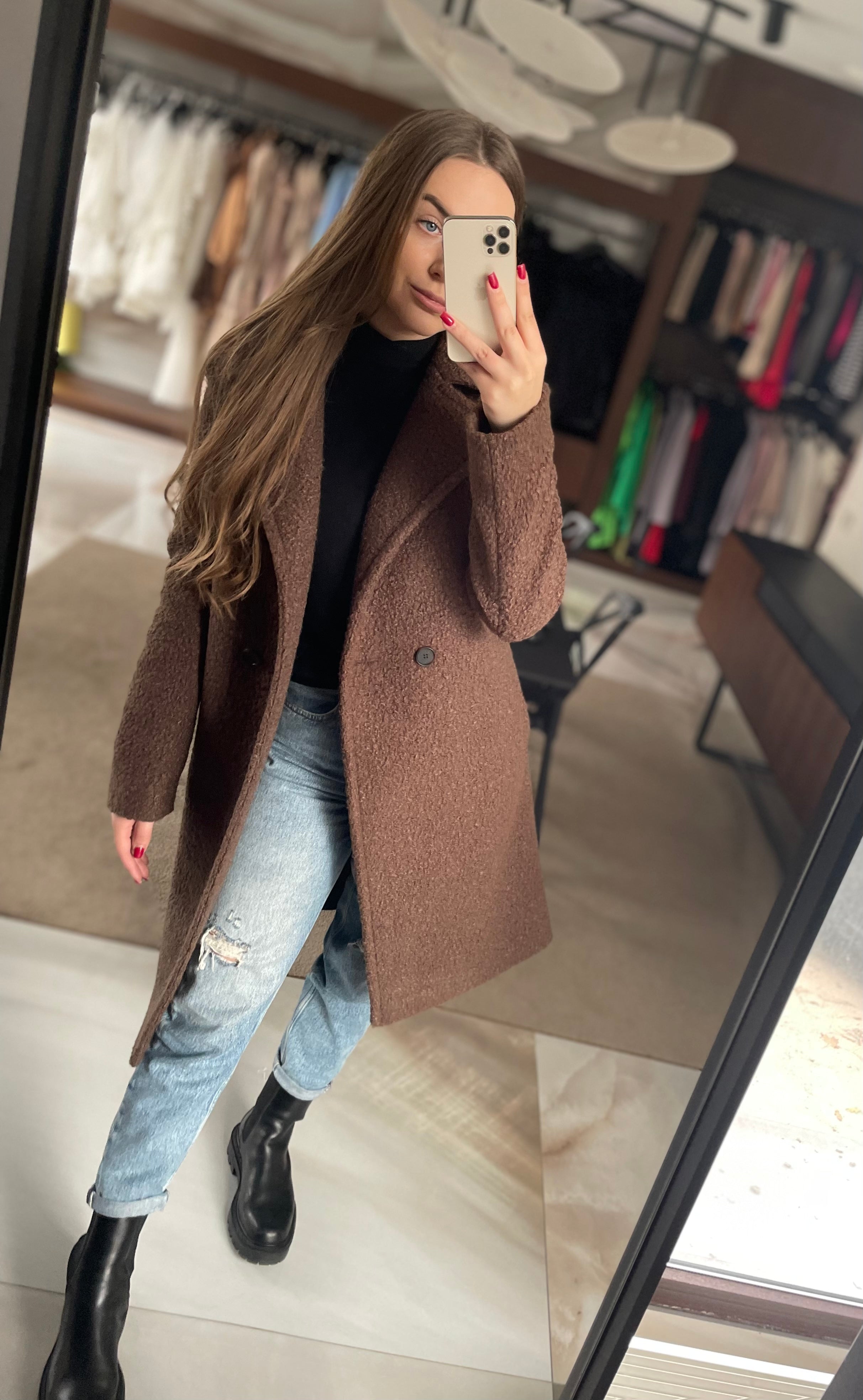 Amila Wool-Blend Coat