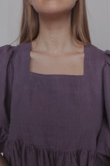 Amy mini lininė suknelė