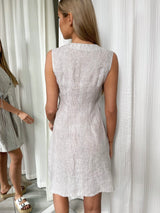 Lora lininė suknelė