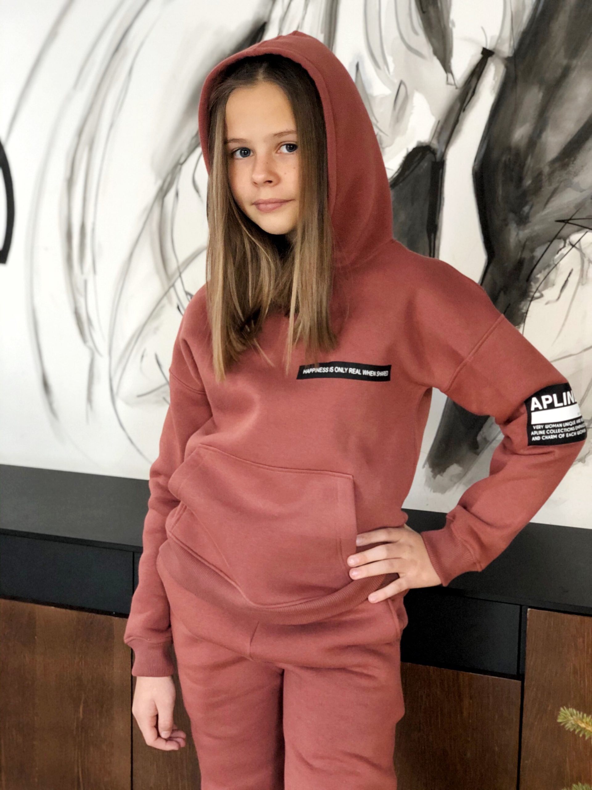 Bricki mergaitės namų kostiumas