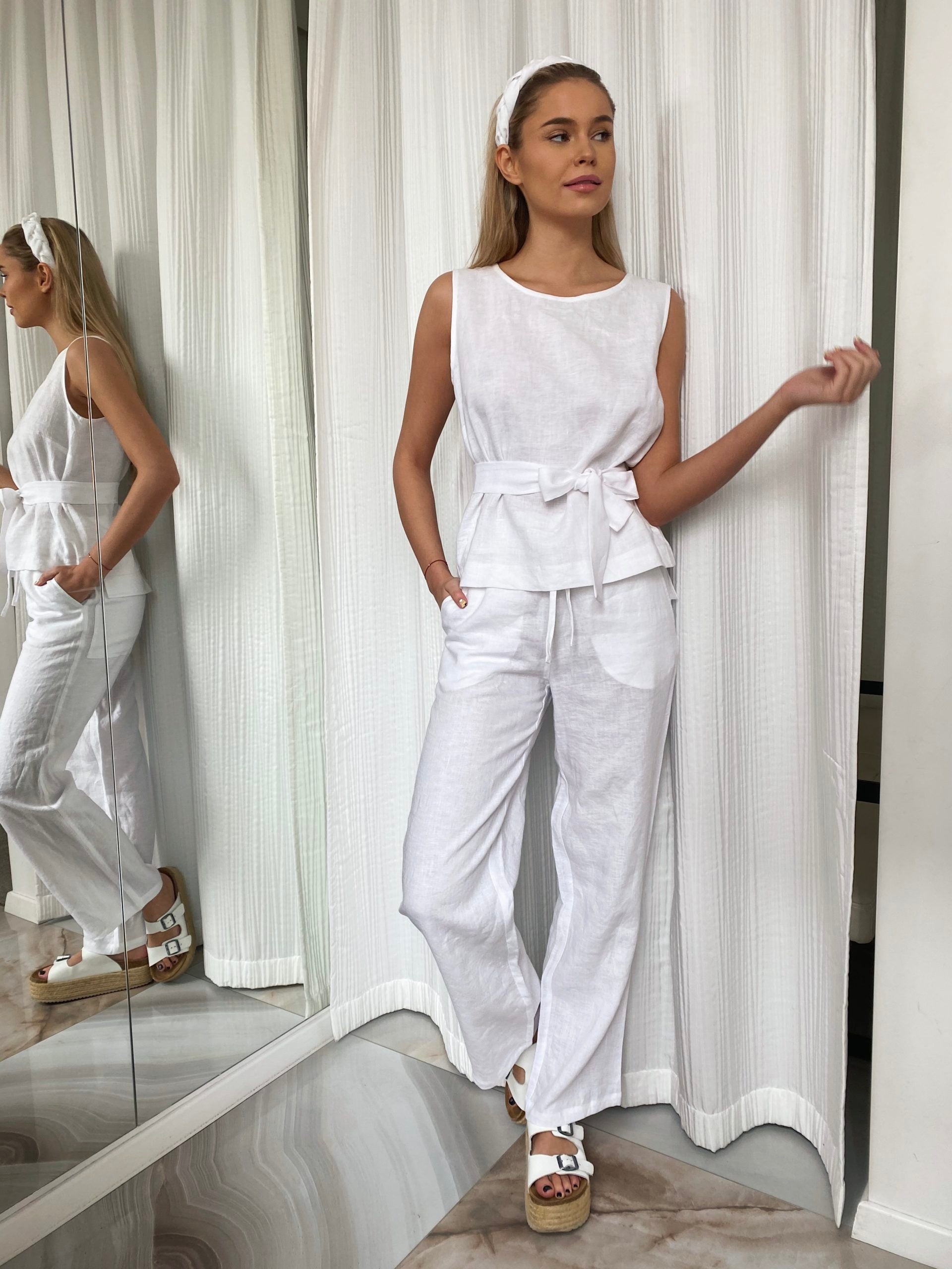 Sara lininis rinkinys