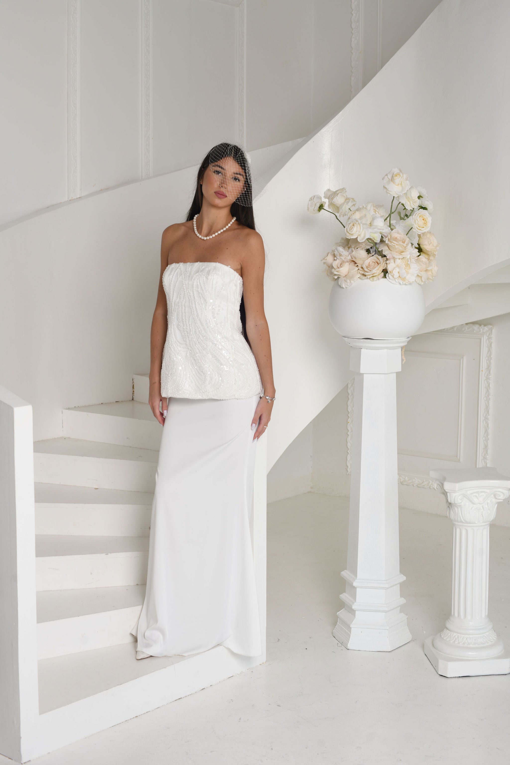 NUOMA - GIGI DVIEJŲ DALIŲ SUKNELĖ