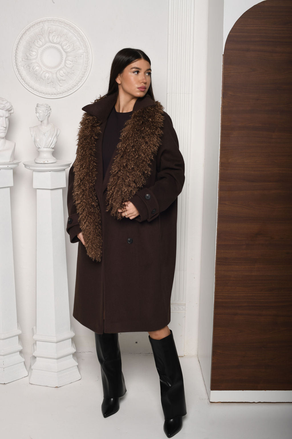 Atrinkta APLine - Kairi paltas