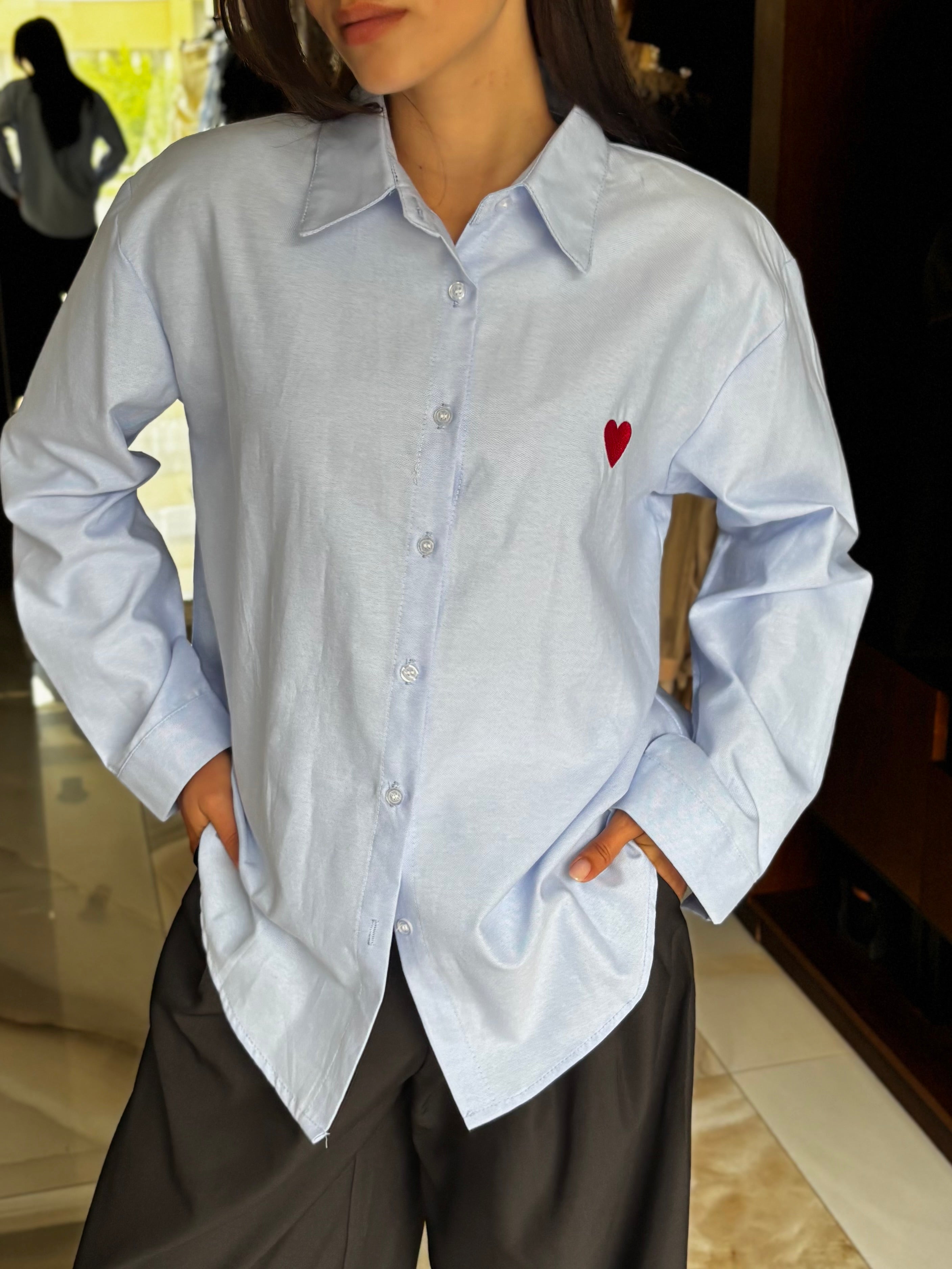 Curated by A.P Line - Heart Shirt