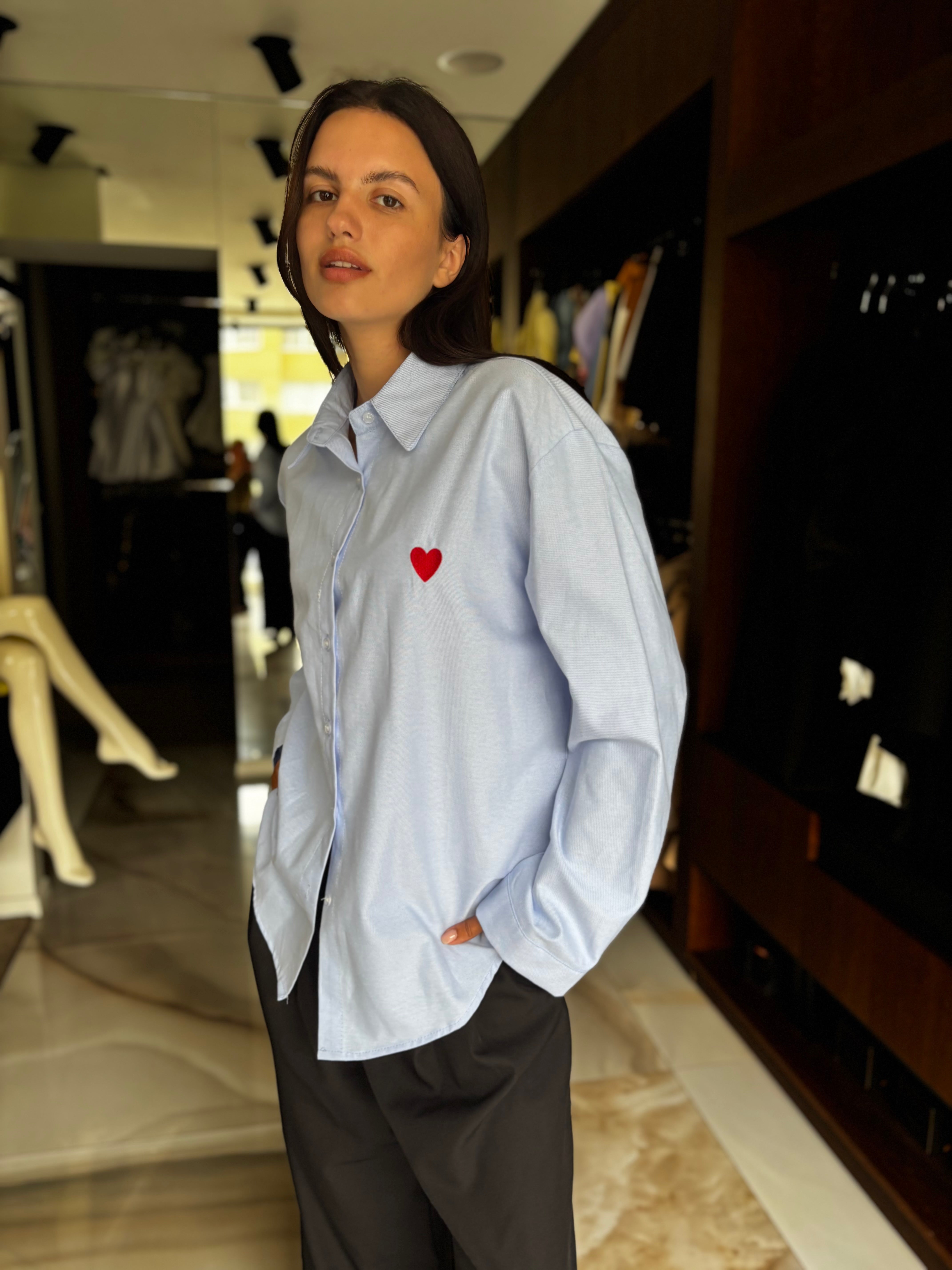 Curated by A.P Line - Heart Shirt