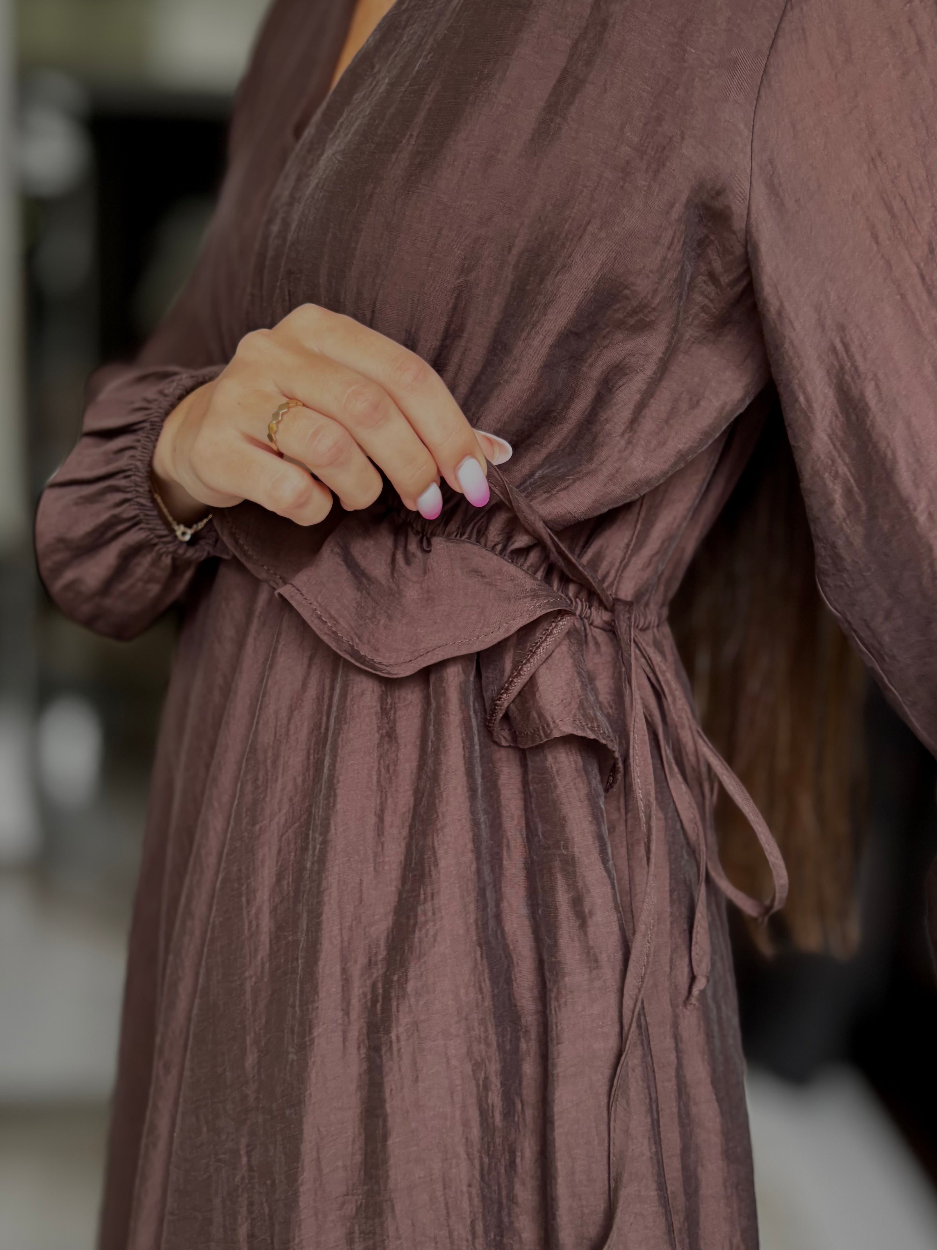 Curated by A.P Line - Cocoa Dress
