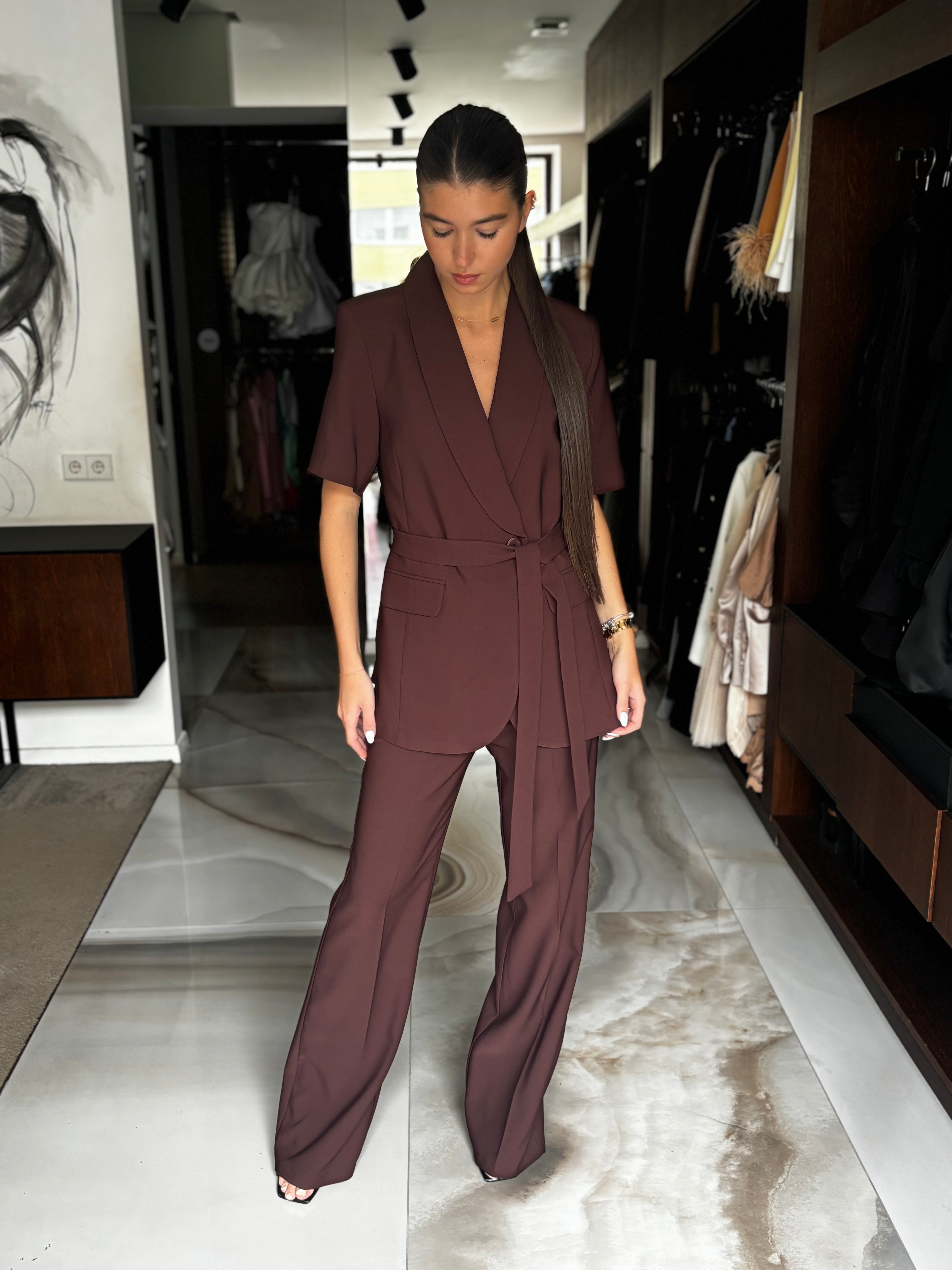 Short Sleeve Suit Set - TURIN