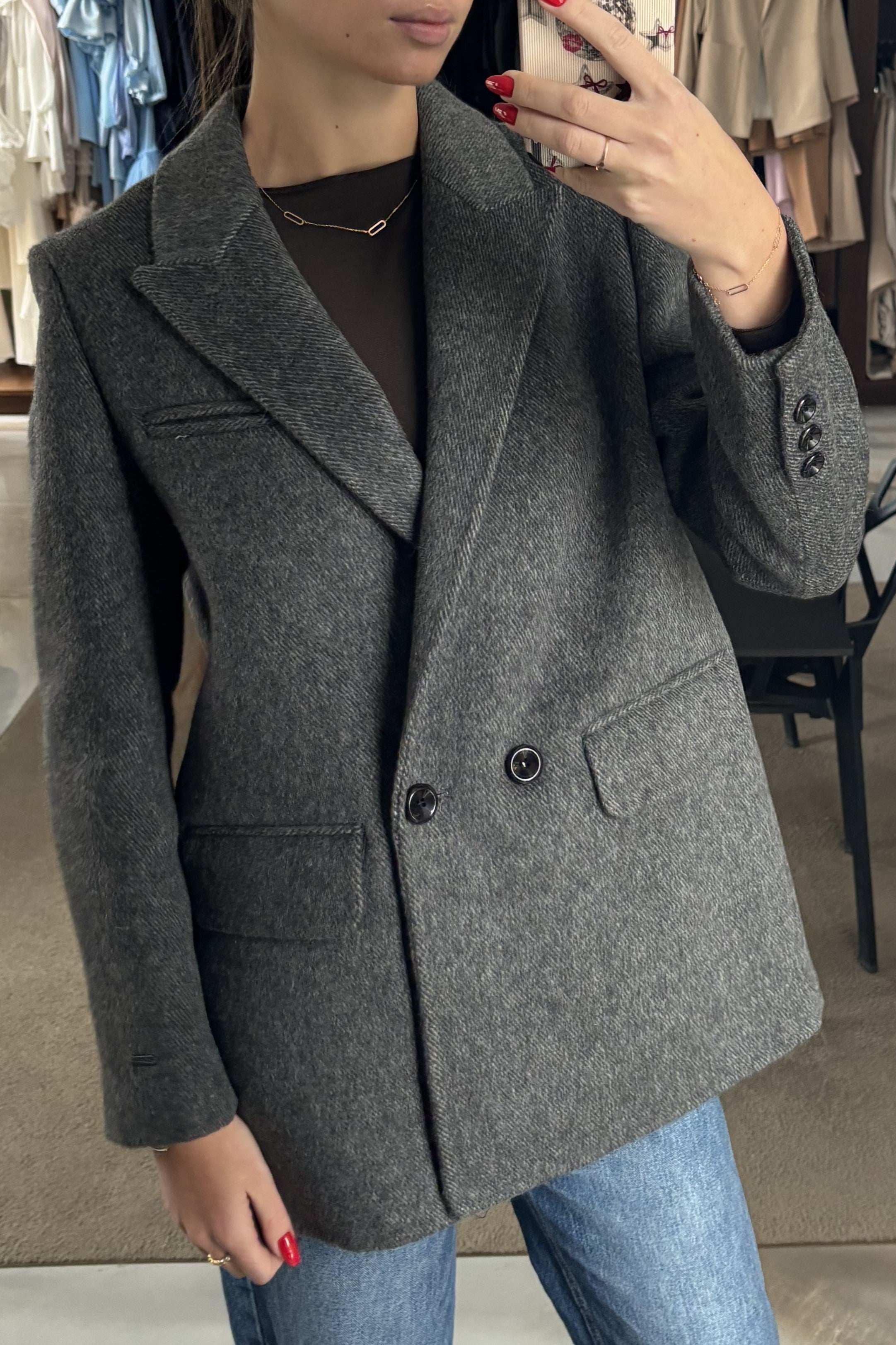 Atrinkta APLine – Clover švarkas