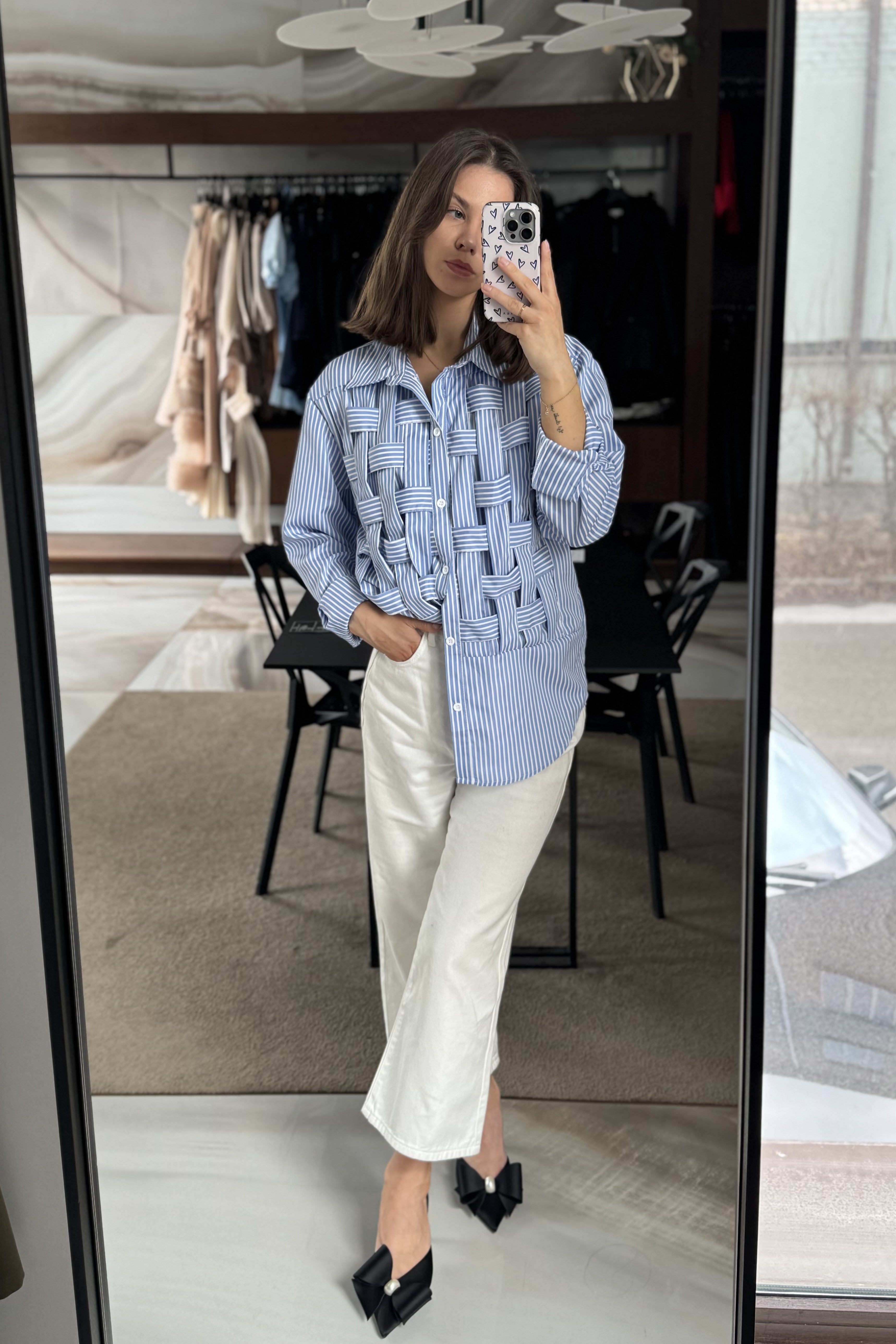 Atrinkta APLine – Brynlee marškinėliai