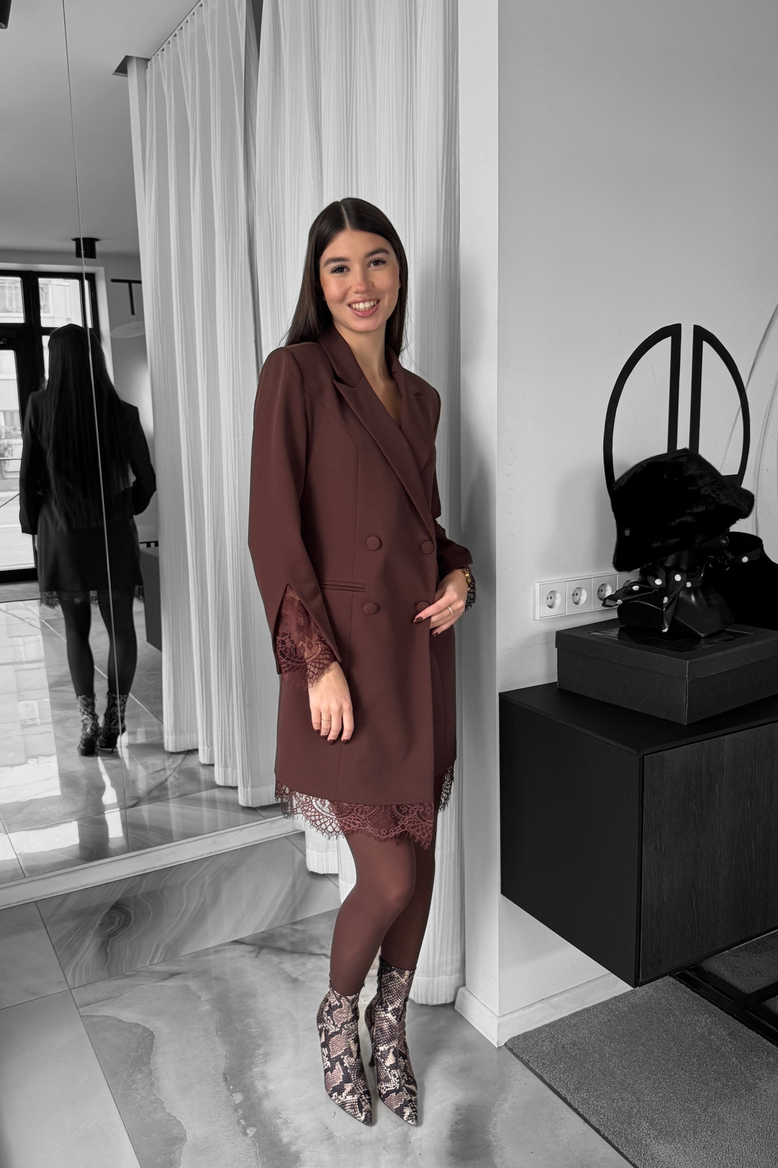 Curated by A.P.Line - Kaylee blazer dress