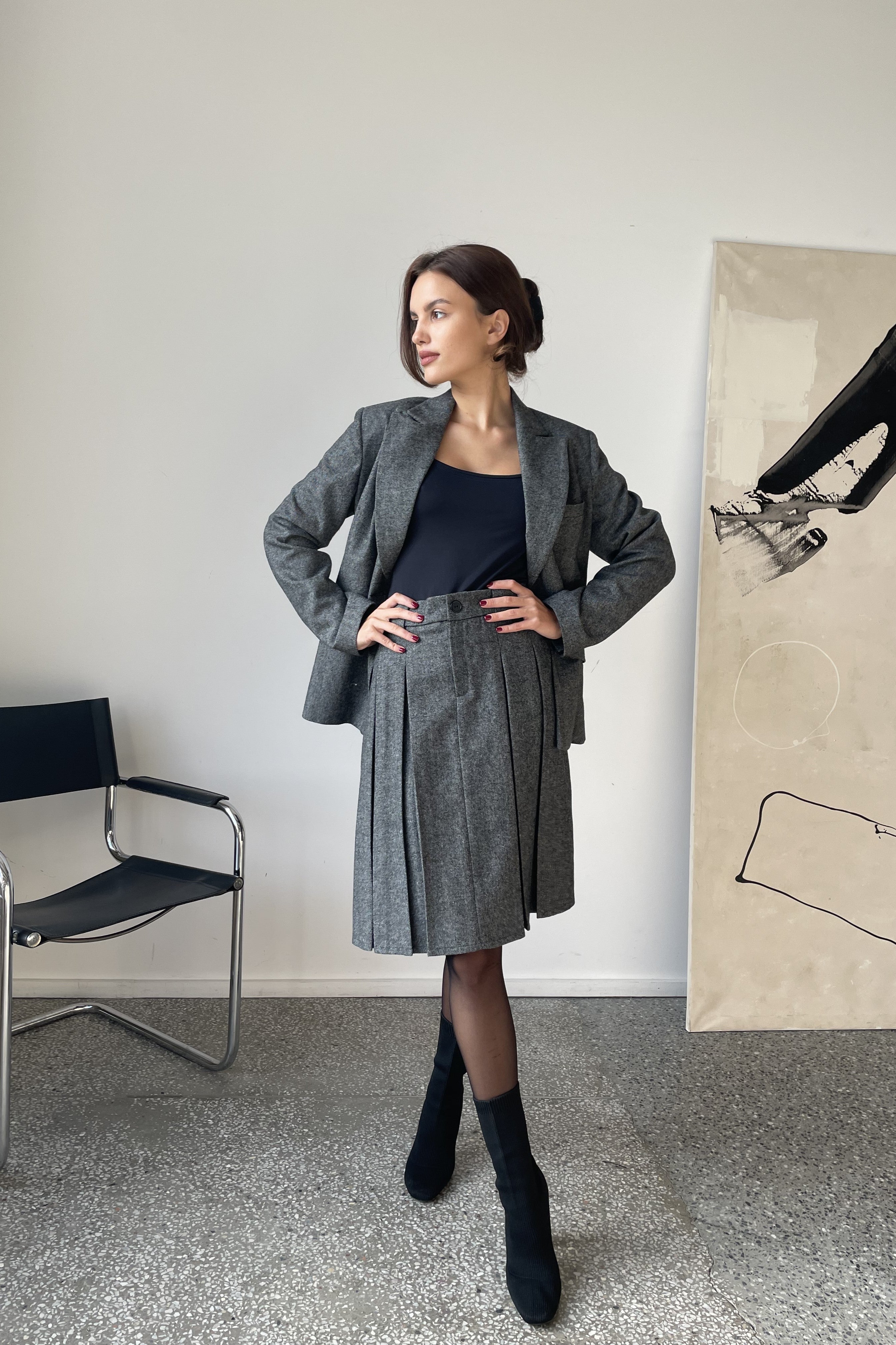 Nolani vilnonis kostiumas