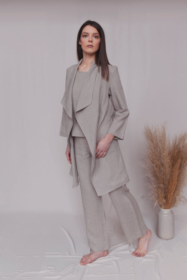 Bella Jacket & Trousers Linen Suit