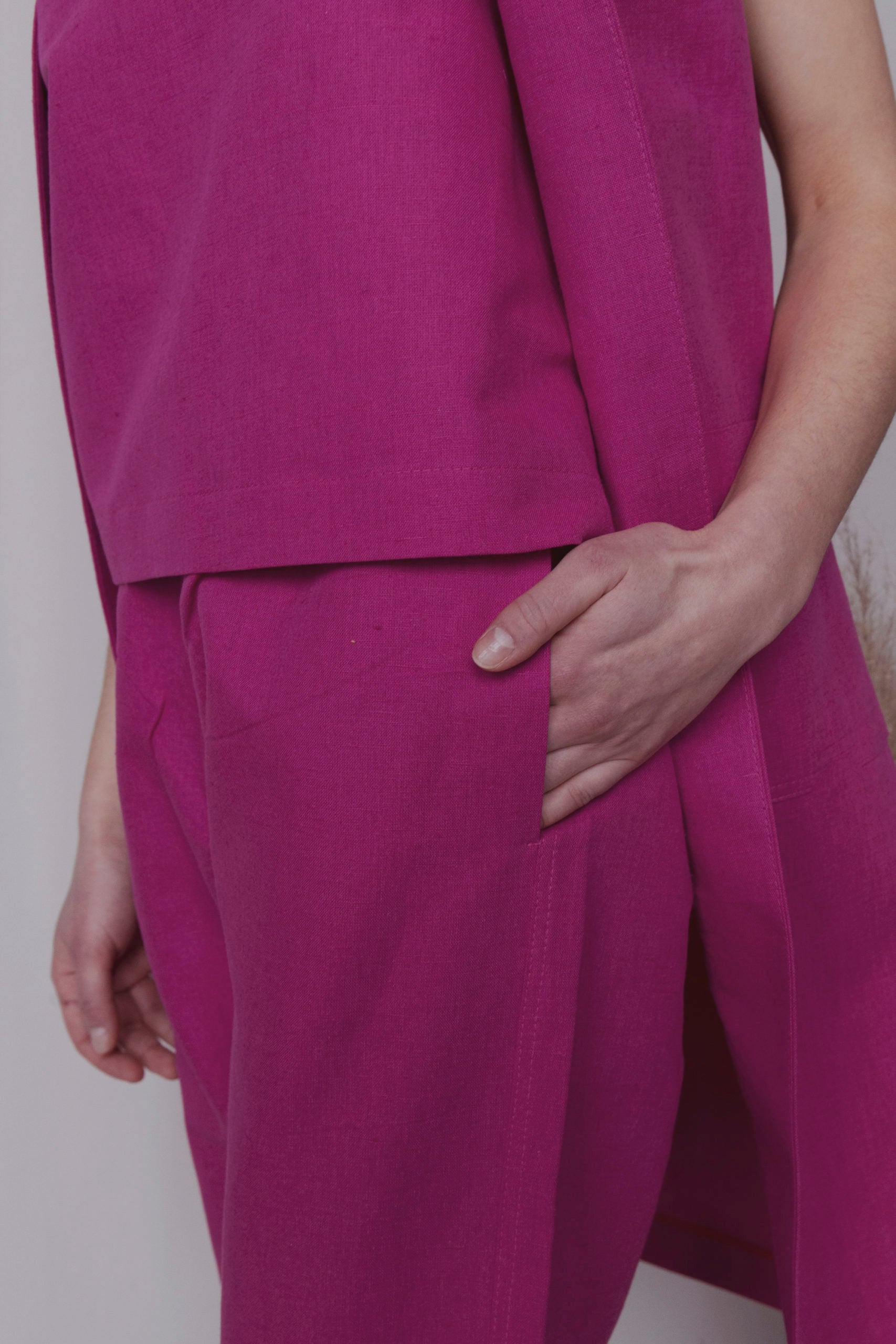 Ruth 2 dalių lininis kostiumas