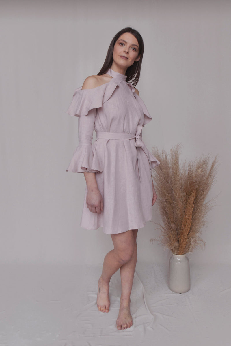 Lily Linen Dress