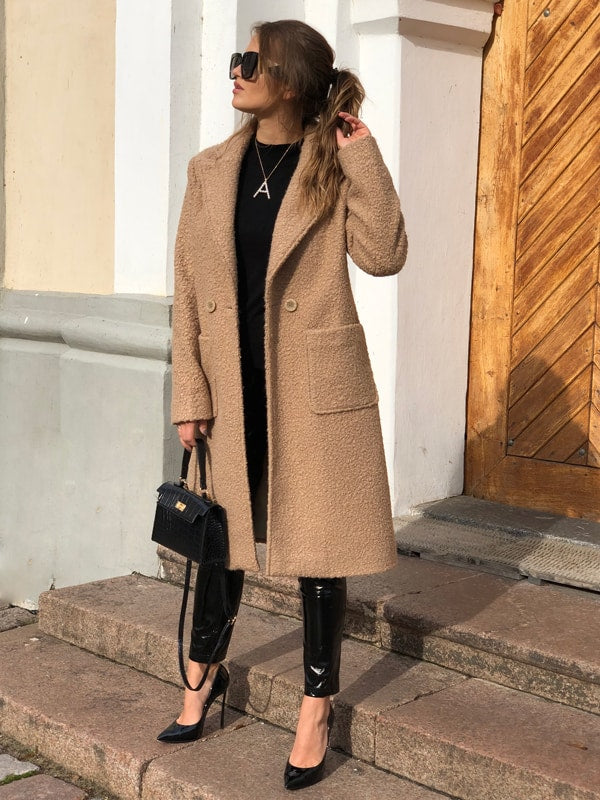 Amila Wool-Blend Coat