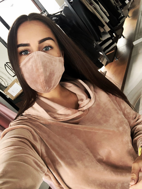 Velour Face Mask