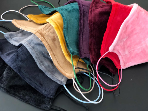 Velour Face Mask