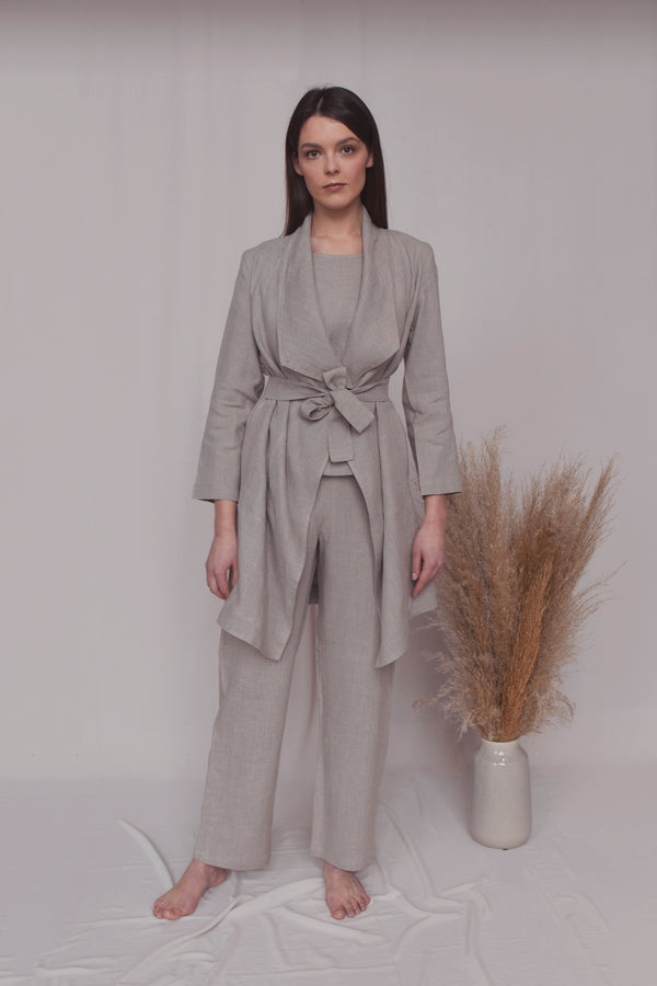 Bella Jacket & Trousers Linen Suit