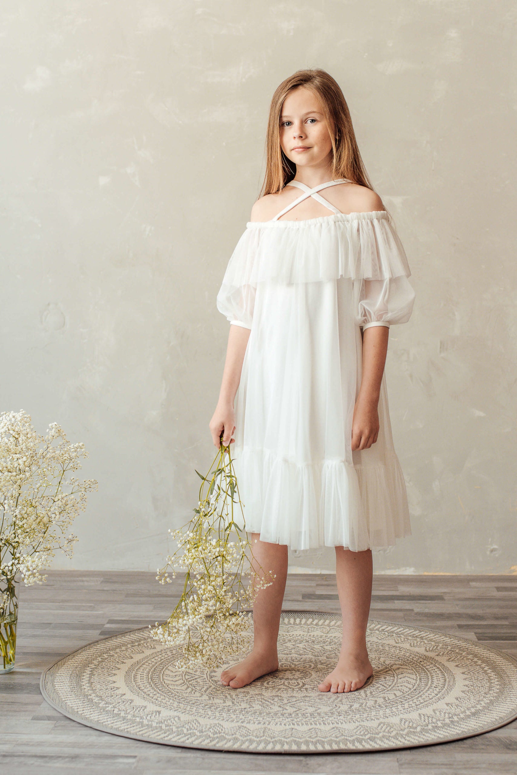 Lilian mergaitės suknelė