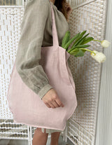 Candice Linen Tote Bag