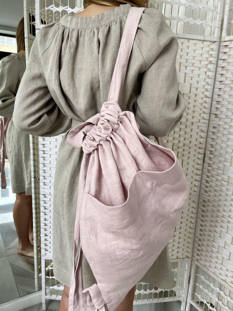 Diana Linen Backpack